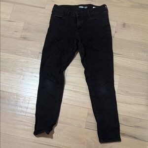 Old Navy Women's Dark Black Skinny Jeans
